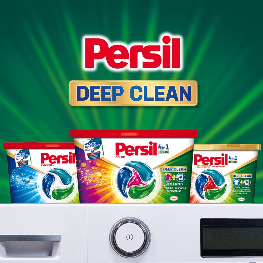 Detergent capsule PERSIL Discs Color, 22 spalari