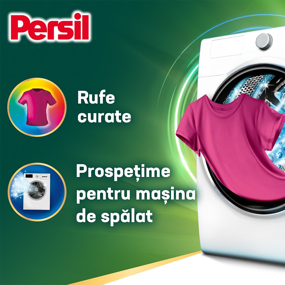 Detergent capsule PERSIL Discs Color, 22 spalari