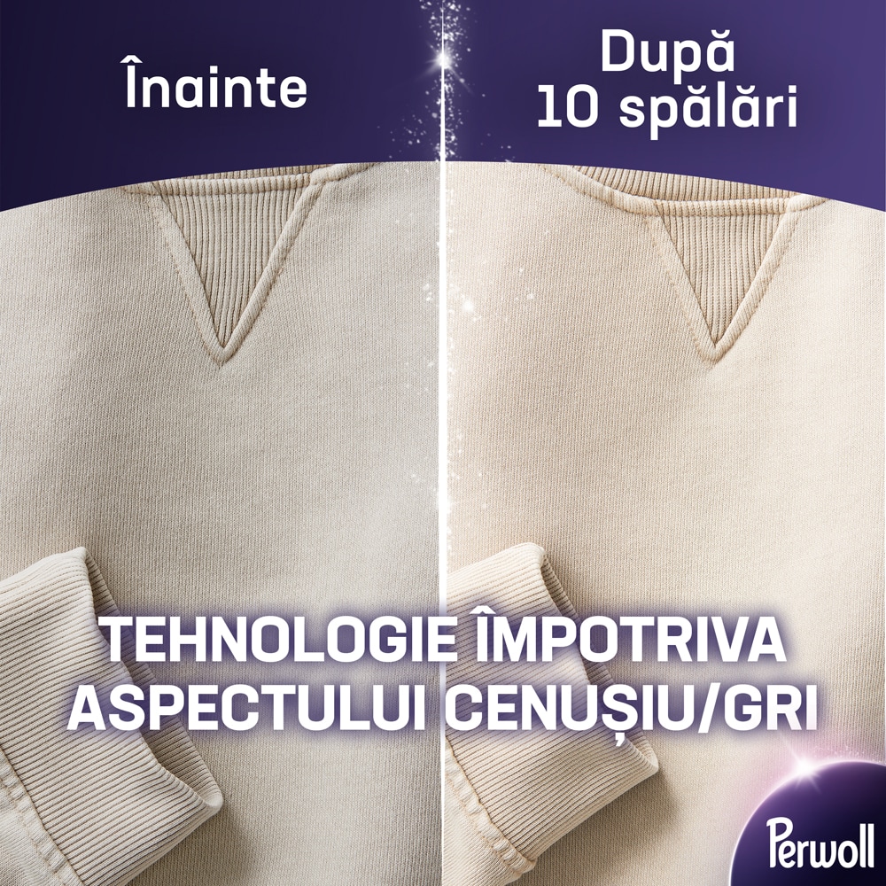 Detergent lichid PERWOLL Renew, Light Colors & White, 3 l, 60 spalari