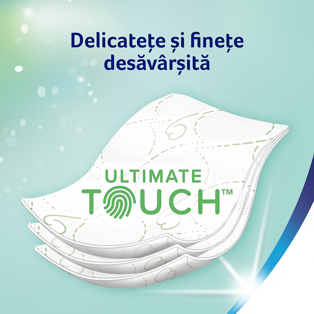 Hartie igienica ZEWA Deluxe Camomile comfort, 3 straturi, 10 role