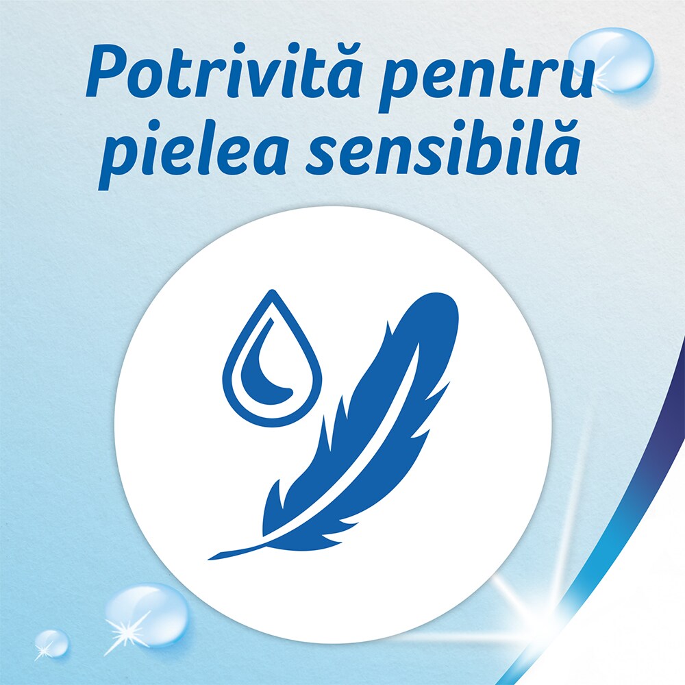 Hartie igienica umeda ZEWA Natural Camomile, 8 pachete, 42 bucati