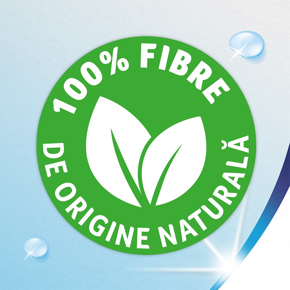 Hartie igienica umeda ZEWA Natural Camomile, 8 pachete, 42 bucati