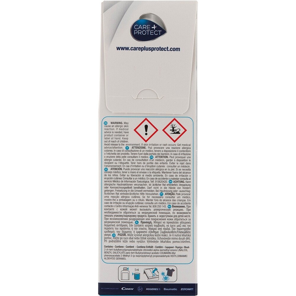 Parfum masina de spalat rufe CANDY Care+Protect Mousse Rose, 100 ml, 20 spalari