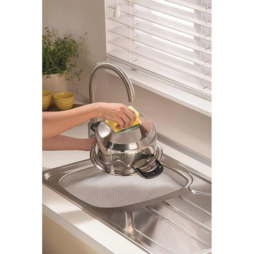 Burete de vase cu protectie unghii SCOTCH-BRITE MMBU1104, 8 bucati