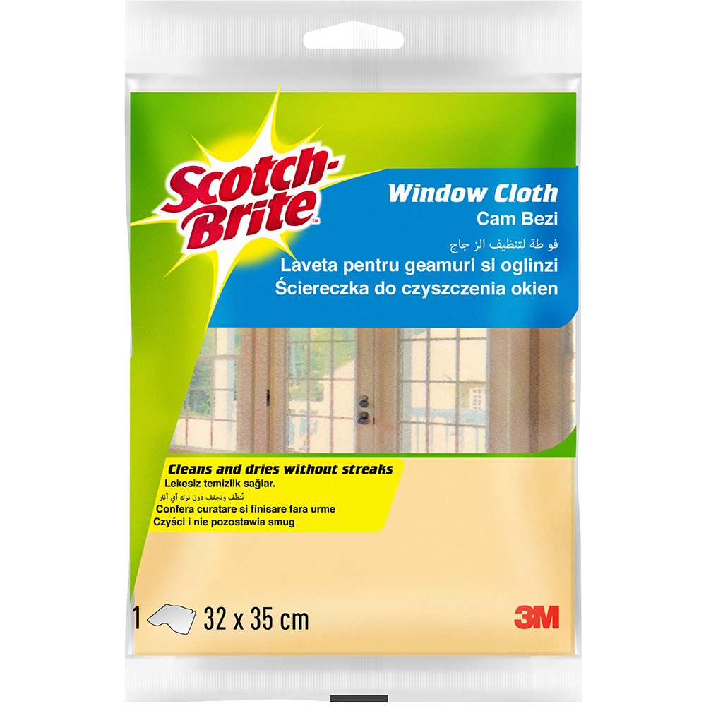 Laveta geamuri SCOTCH-BRITE MMLA0800, 1 bucata