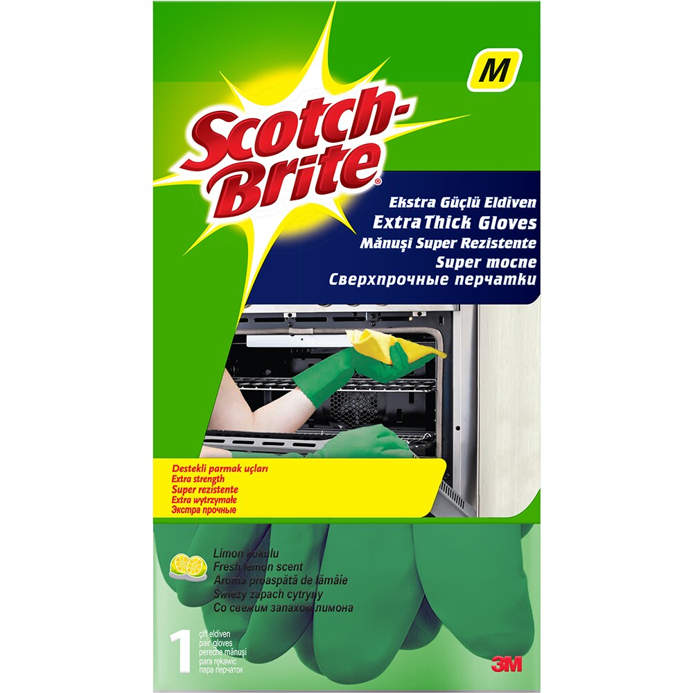 Manusi menaj SCOTCH-BRITE MMMN1600, latex, marimea M