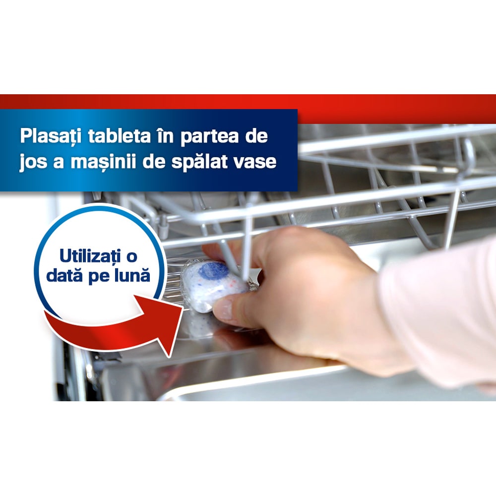 Capsule pentru curatarea masinii de spalat vase SOMAT, 3 tablete