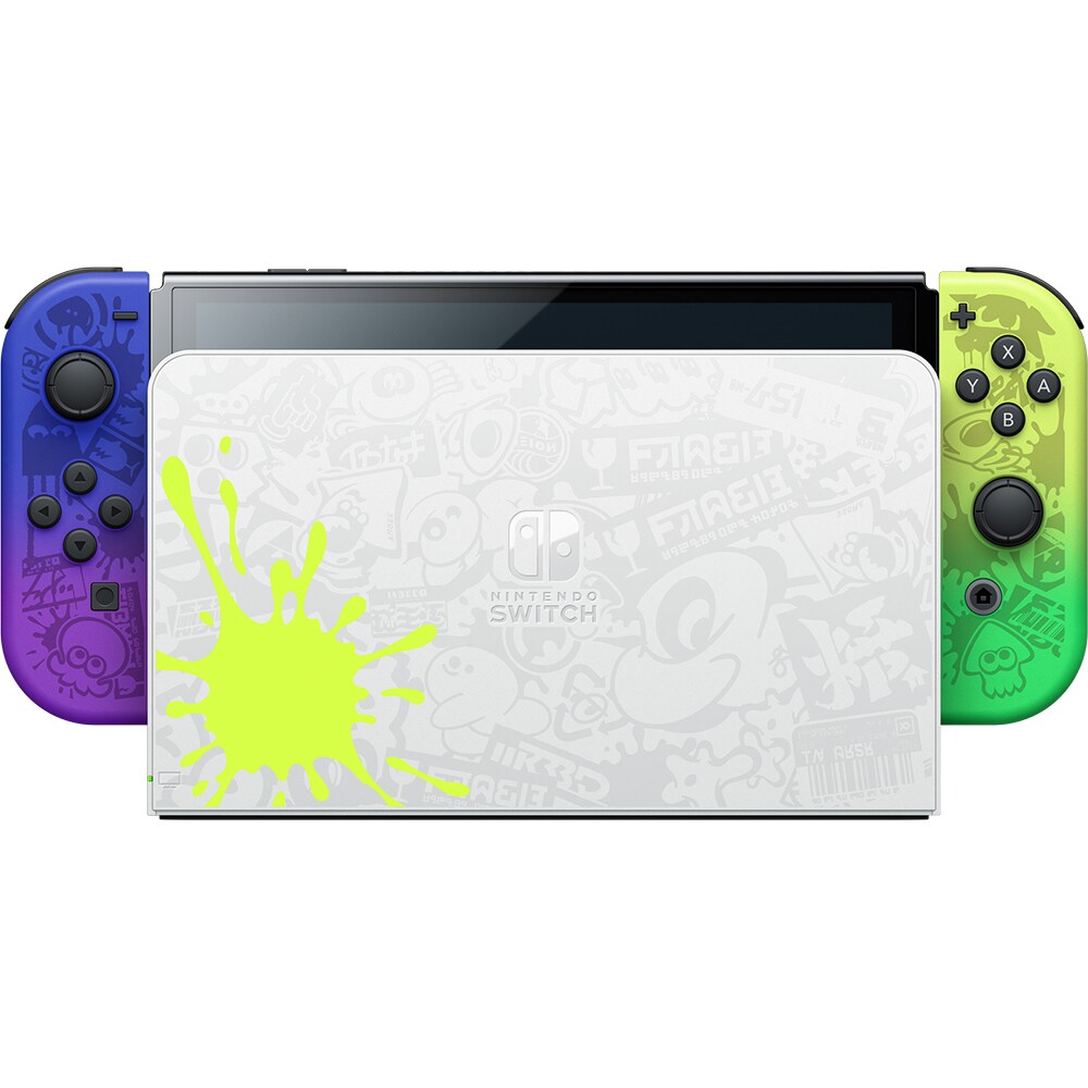 Consola NINTENDO Switch OLED Splatoon 3 Edition (Joy-Con Gradient Blue/Gradient Yellow)