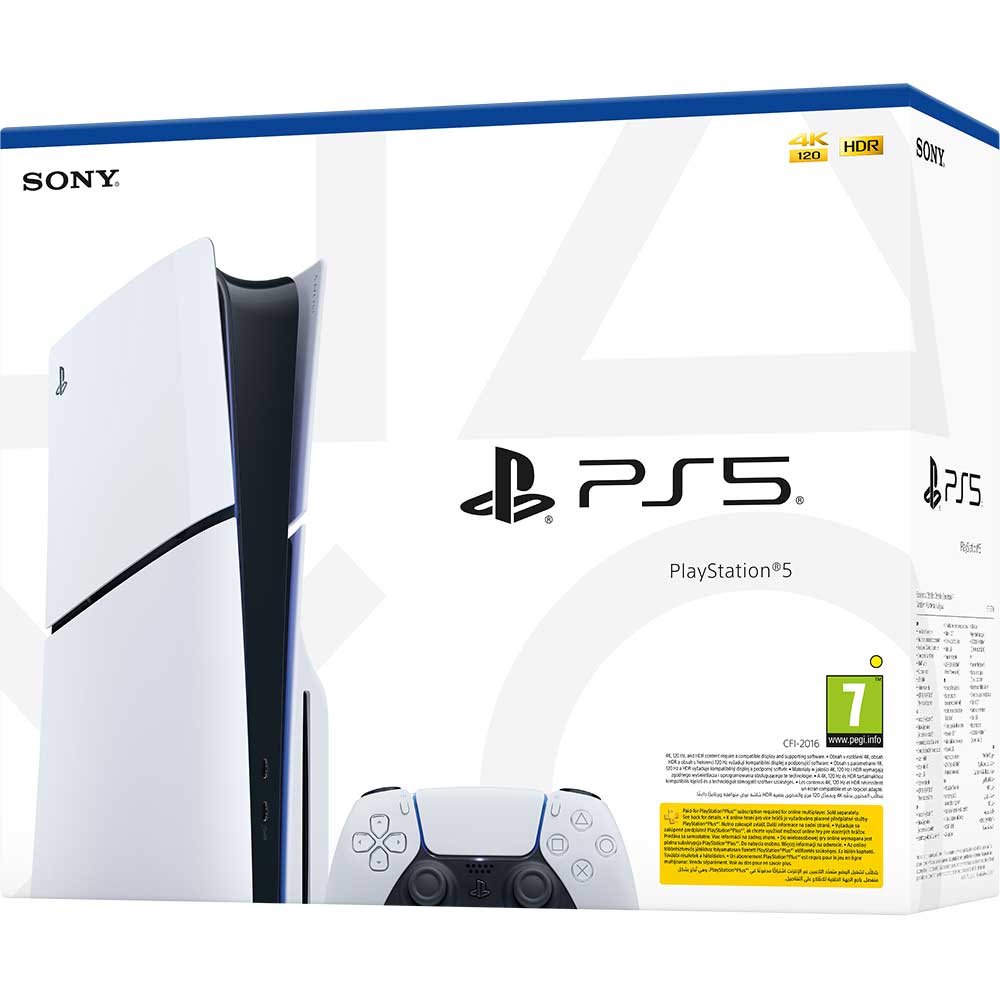 Consola PlayStation 5 Slim (PS5) 1TB, D-Chassis, White