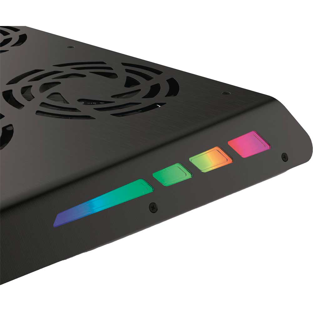 Cooler pad Gaming HAMA uRage Freezer 600 Metal, RGB, USB, negru