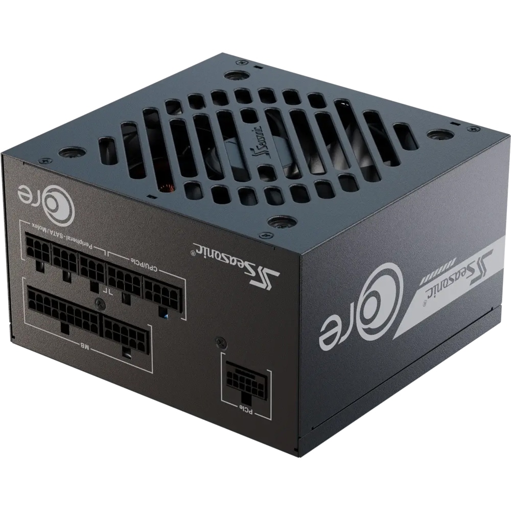 Sursa PC SEASONIC CORE GX-750-ATX 3.1, 750W, 120mm, 80 Plus Gold, Full modulara