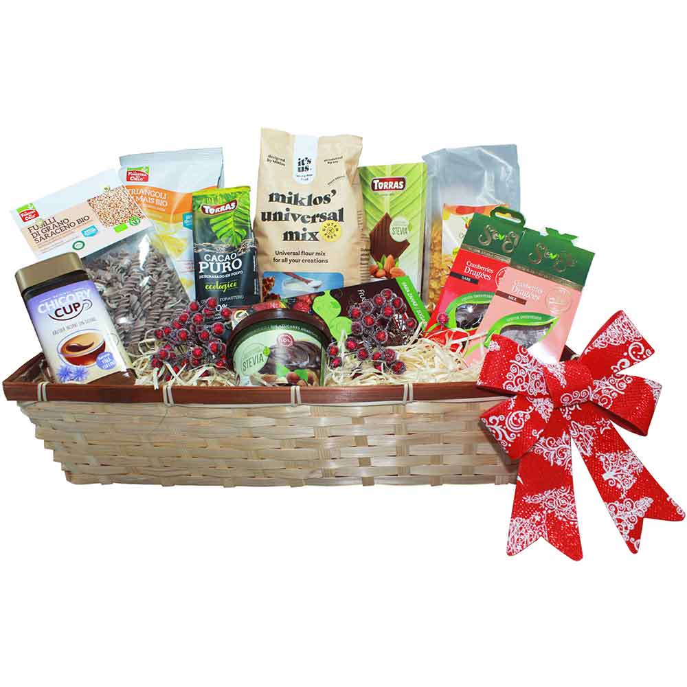 Cos cadou LUXURY BASKETS Gluten Free Christmas 12GFC
