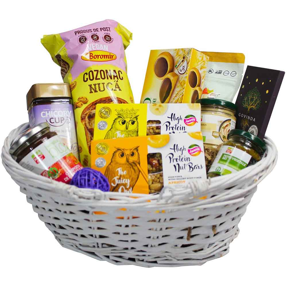 Cos cadou LUXURY BASKETS Vegan Gourmet 11VG