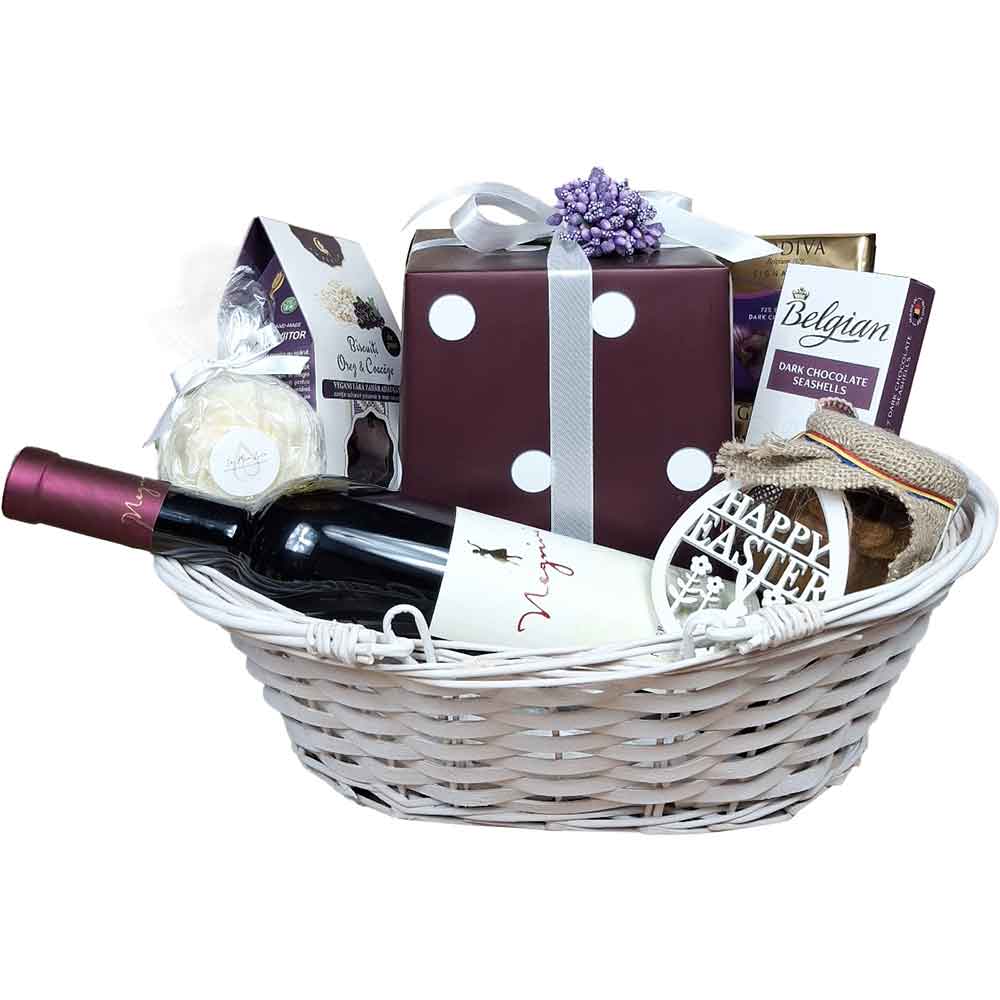 Cos cadou LUXURY BASKETS Easter Gourmet Gifts 7EGG