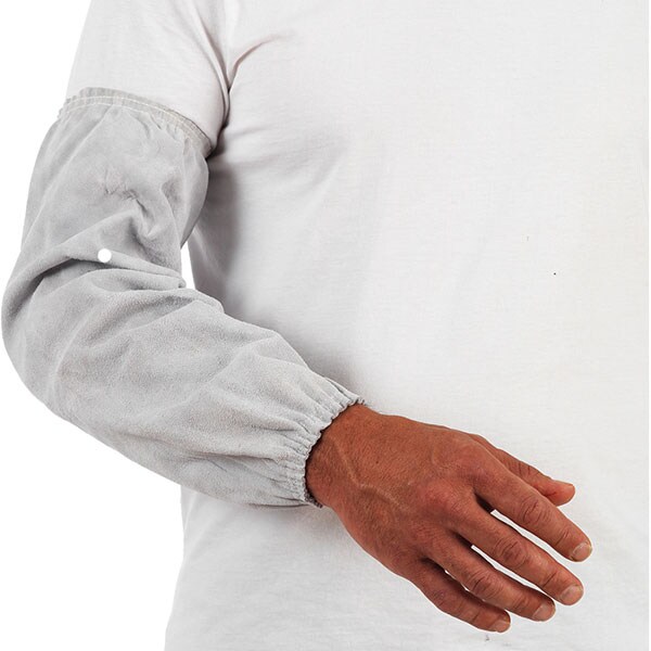 Cotiere de protectie COVERGUARD, piele, pentru sudori, 40 cm