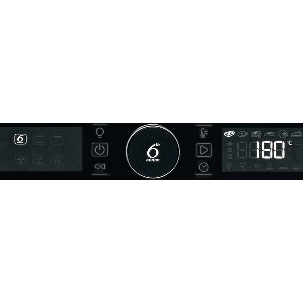 Cuptor incorporabil WHIRLPOOL AKZ9 9481 SP NB, Electric, Autocuratare pirolitica, 73 l, Clasa A+, 6th Sense, negru