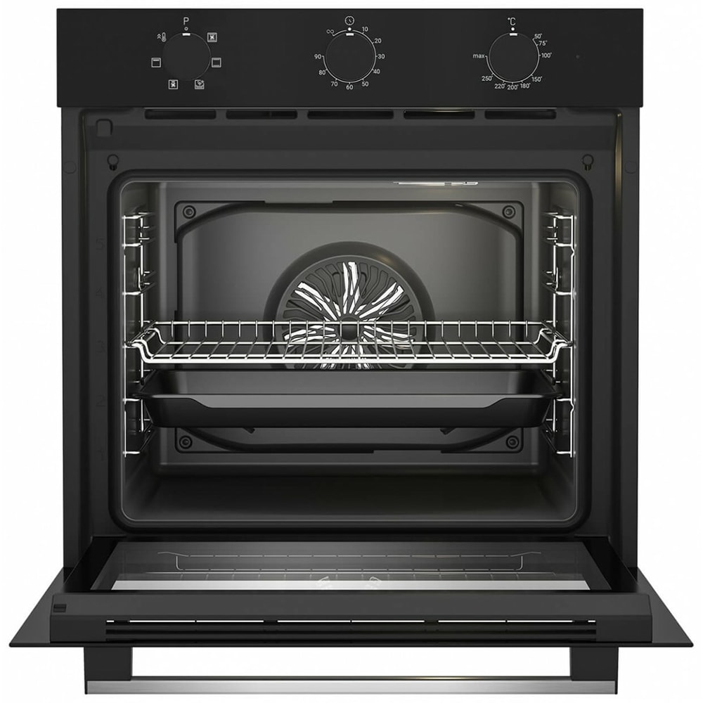 Cuptor incorporabil ARCTIC ARVIE1110BD, Electric, Autocuratare Aqua Drop Clean, 71 l, Clasa A, negru