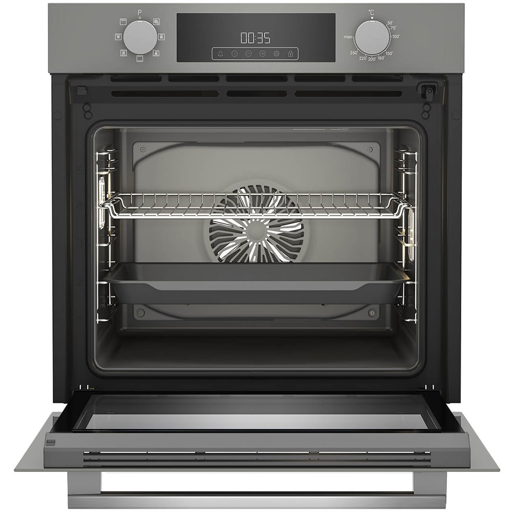 Cuptor incorporabil ARCTIC ARVIE1430MGM, Electric, Autocuratare catalitica, 71 l, Clasa A, gri