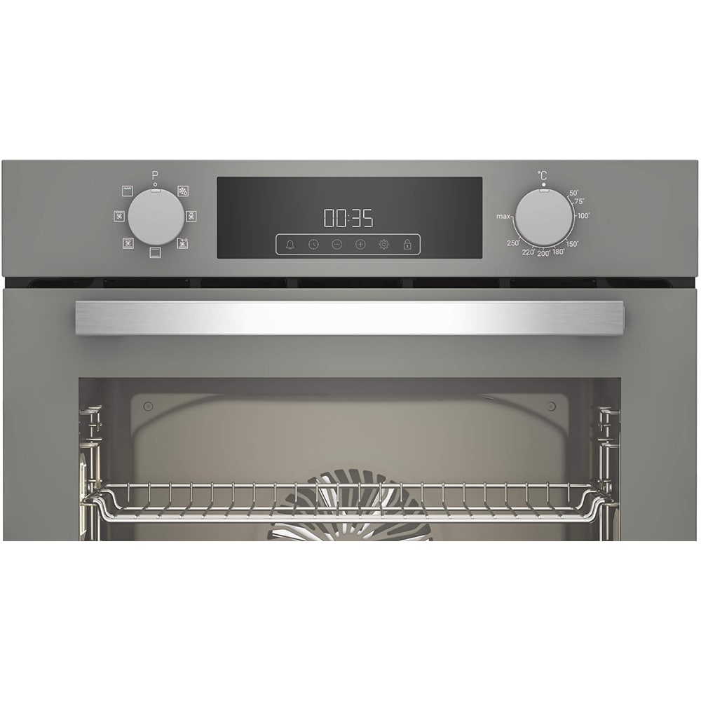 Cuptor incorporabil ARCTIC ARVIE1430MGM, Electric, Autocuratare catalitica, 71 l, Clasa A, gri