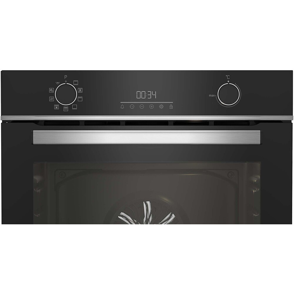 Cuptor incorporabil BEKO BBIE13301XFP, Electric, Autocuratare pirolitica, 66 l, Clasa A, negru