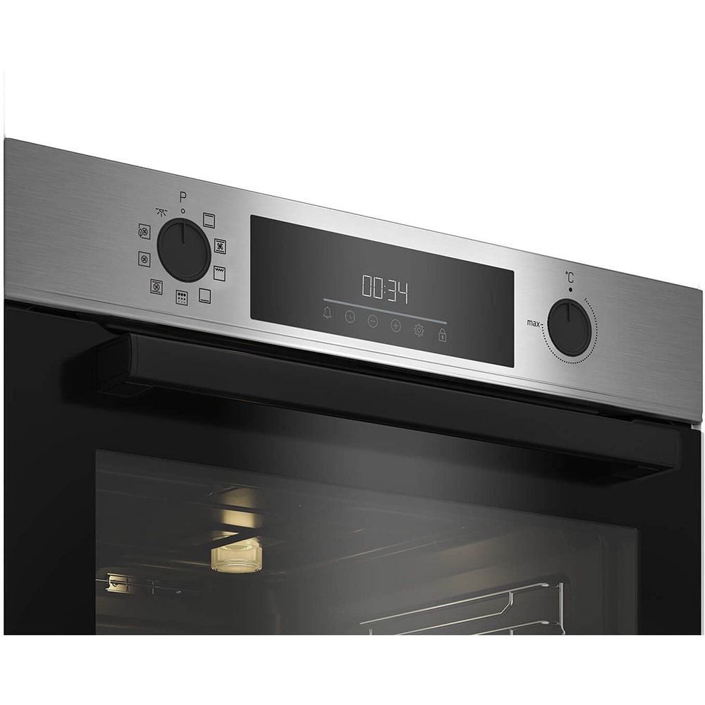 Cuptor incorporabil BEKO BBIM11300XMP, Electric, Autocuratare pirolitica, 72 l, Clasa A+, inox