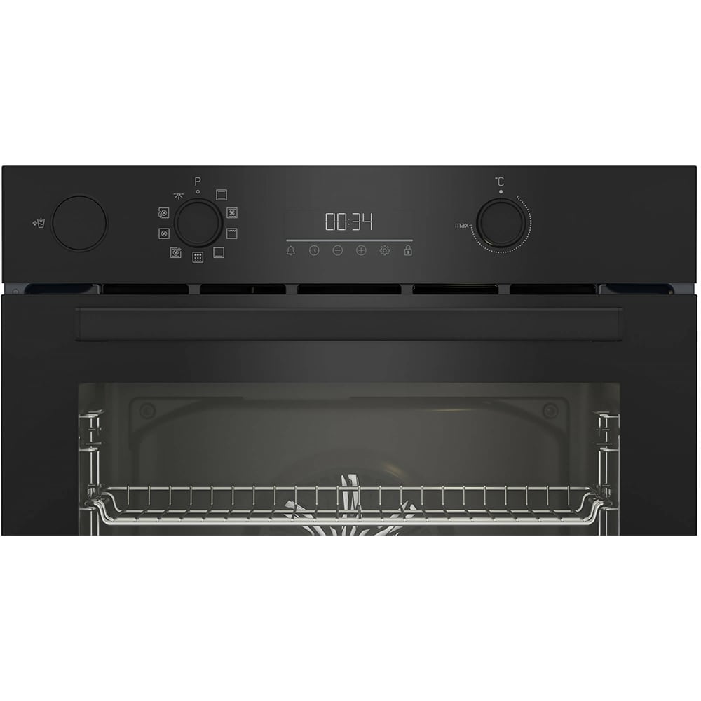 Cuptor incorporabil BEKO BBIS17300XCMPE, Electric, Autocuratare pirolitica, 72 l, Clasa A, negru