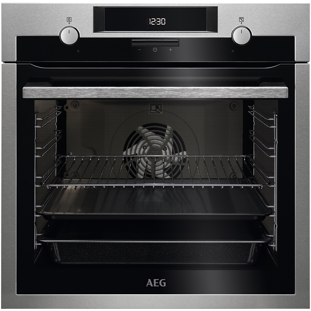 Cuptor incorporabil AEG Steambake BCE451351M, Electric, Gatire cu abur, Autocuratare catalitica, 72 l, Clasa A, inox