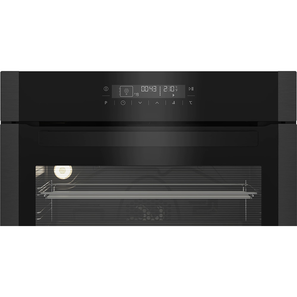 Cuptor incorporabil BEKO BIR19400DXPS, Electric, Autocuratare Pirolitica, 72 l, 12 functii, Clasa A, negru