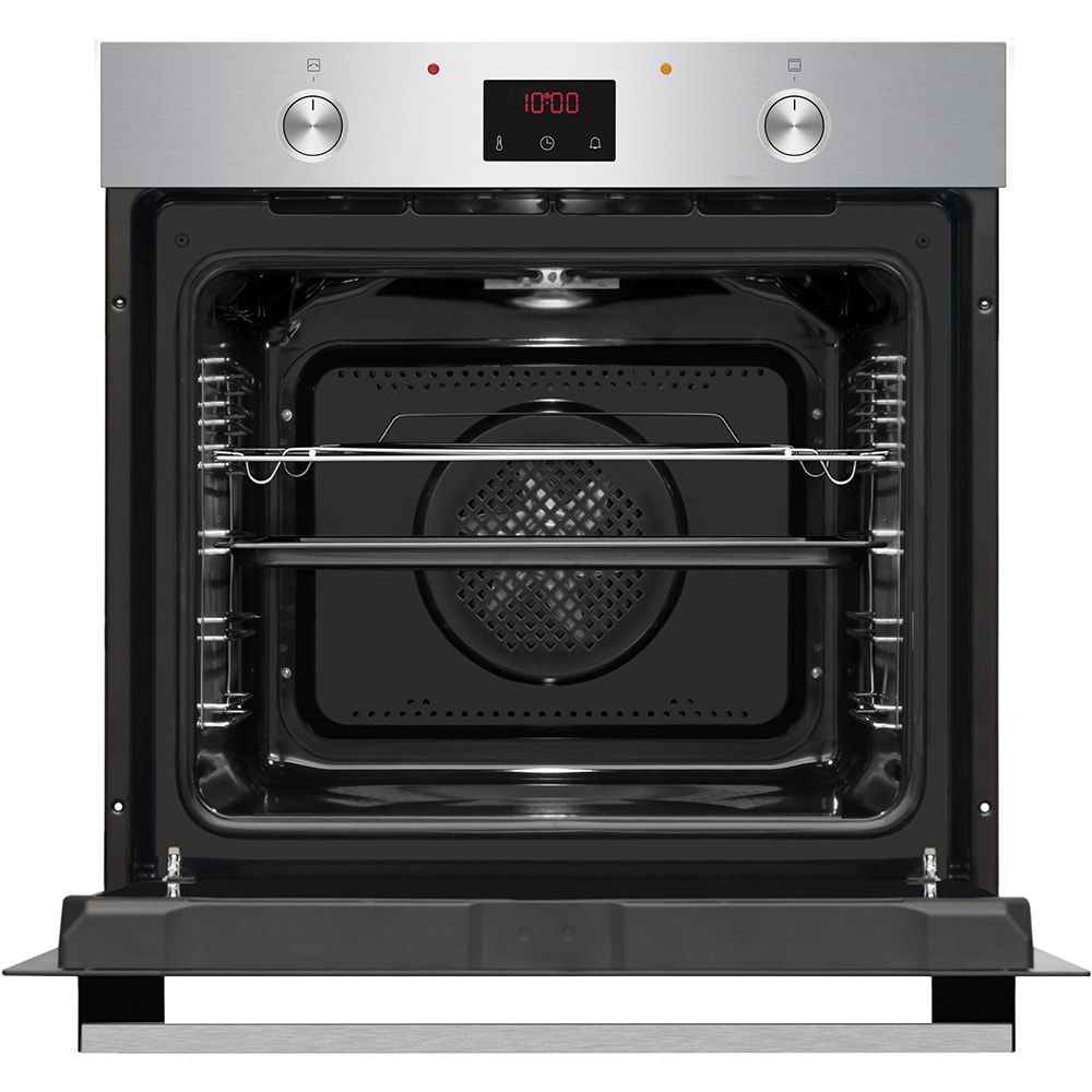 Cuptor incorporabil HANSA BOEI68451, Electric, Autocuratare pirolitica, 77 litri, Clasa A+, inox