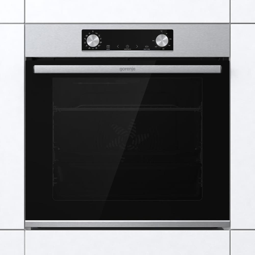 Cuptor incorporabil GORENJE BOS6737E13X, Electric, Autocuratare Hidrolitica, 77 l, Clasa A, inox