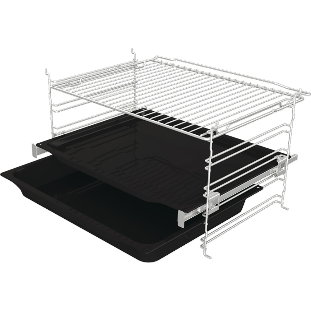 Cuptor incorporabil GORENJE BOS6747A05DG, Electric, Autocuratare AquaClean, 77 l, Clasa A+, negru