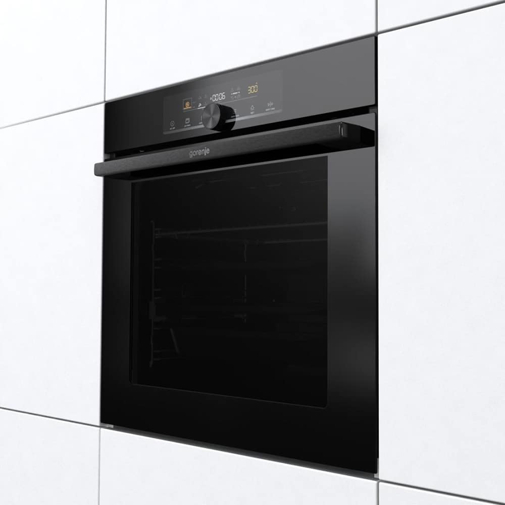 Cuptor incorporabil GORENJE BPS6747A06BG, Electric, Autocuratare Pirolitica, 77 l, Clasa A+, negru