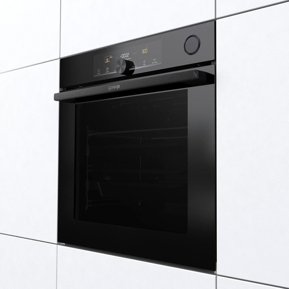 Cuptor incorporabil GORENJE BPSA6747A08BGWI, Electric, Autocuratare Pirolitica, 77 l, Clasa A+, negru
