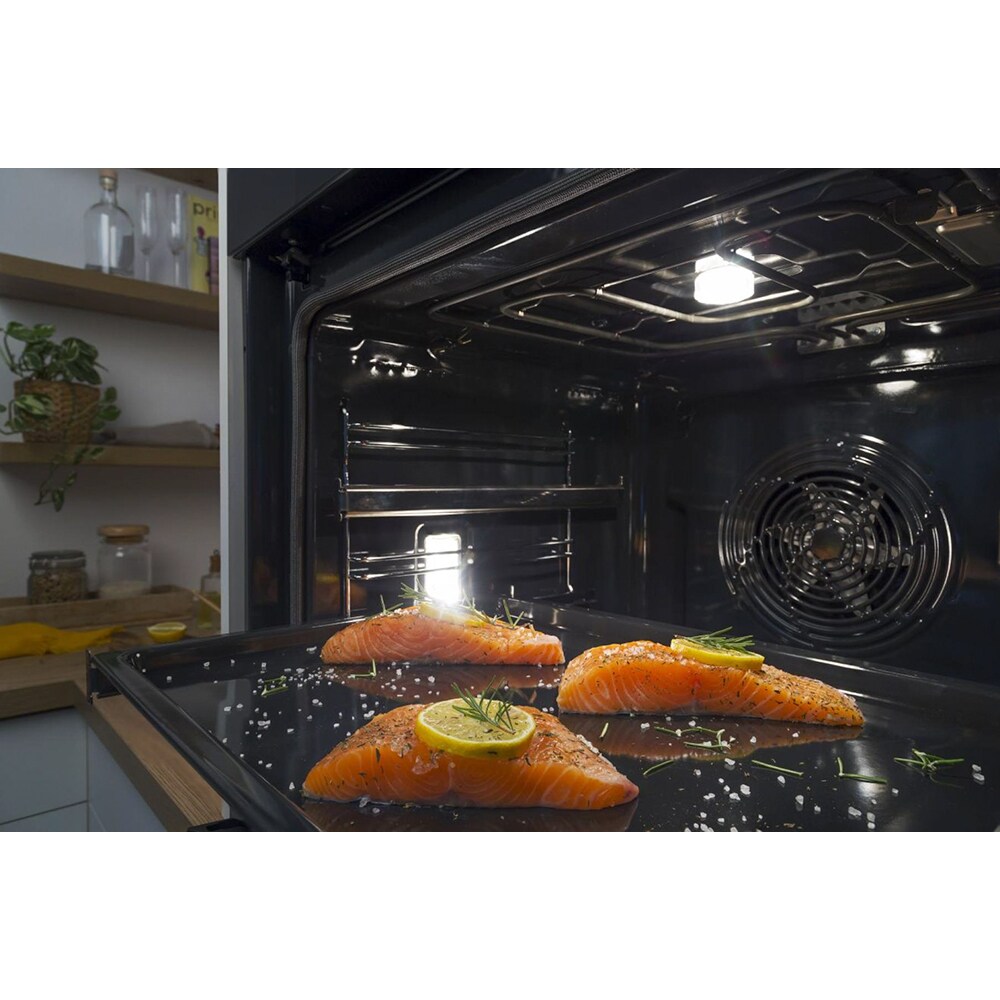 Cuptor incorporabil GORENJE BPSAX6747A08BGWI, Electric, Autocuratare Pirolitica, 77 l, Clasa A+, negru
