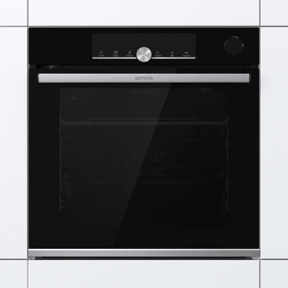 Cuptor incorporabil GORENJE BPSAX6747A08BGWI, Electric, Autocuratare Pirolitica, 77 l, Clasa A+, negru