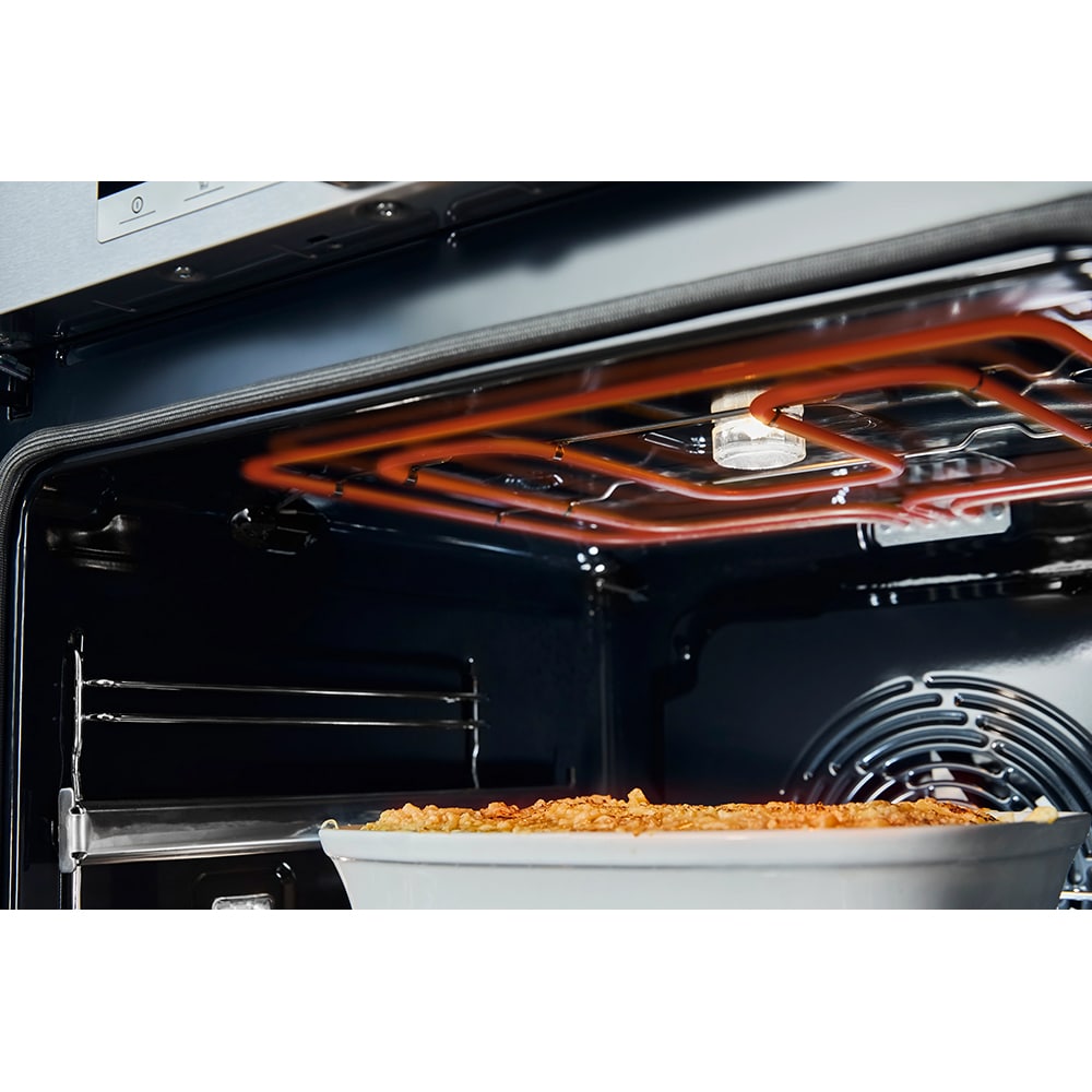 Cuptor incorporabil HISENSE BSA65211CX, Electric, Autocuratare Aqua Clean, 77 l, Clasa A, inox antiamprenta