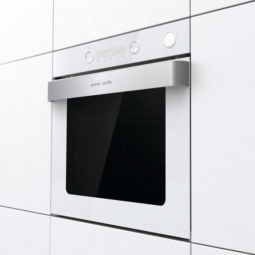 Cuptor incorporabil GORENJE BSA6737ORAW, Electric, Autocuratare Catalitica, 77 l, Clasa A, alb
