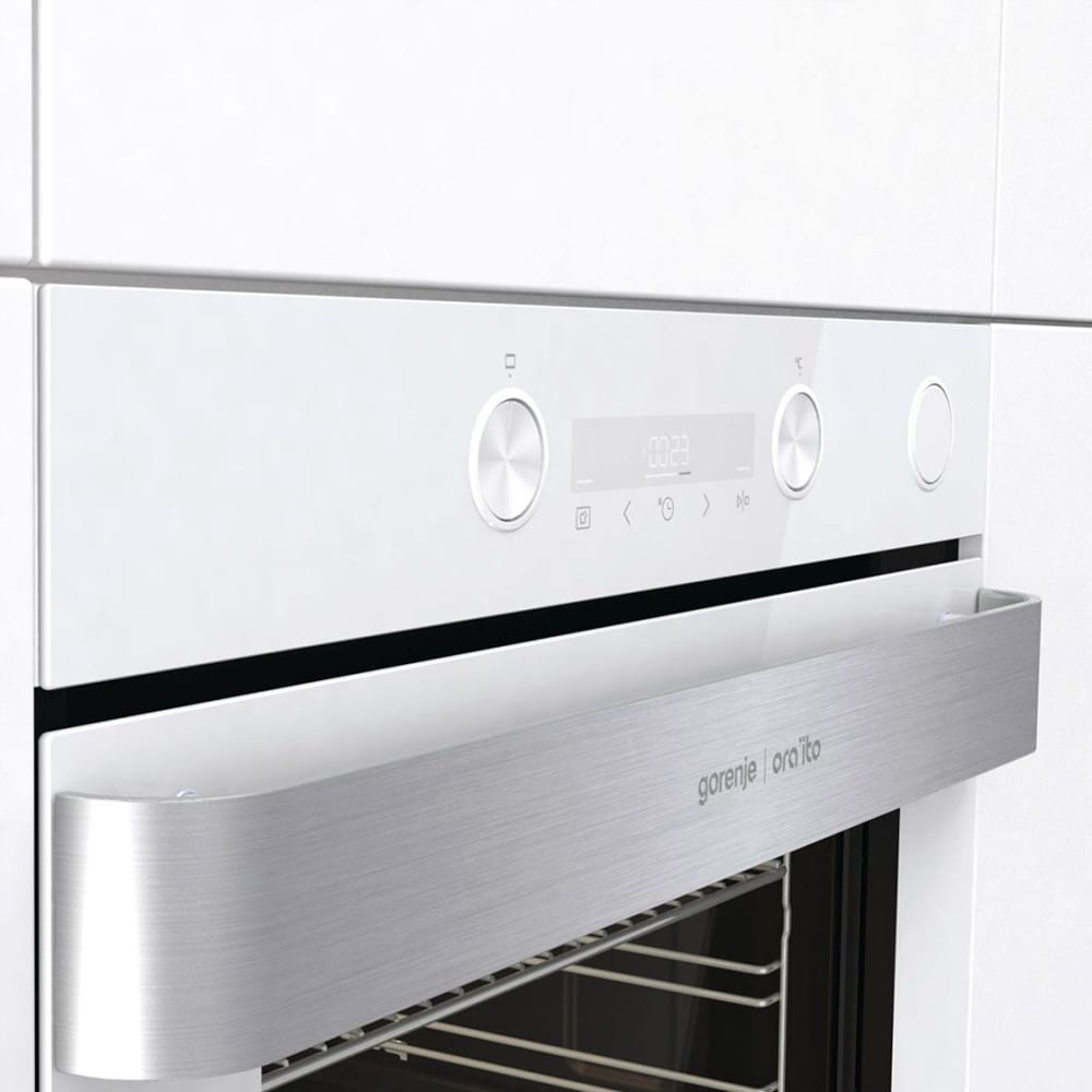 Cuptor incorporabil GORENJE BSA6737ORAW, Electric, Autocuratare Catalitica, 77 l, Clasa A, alb