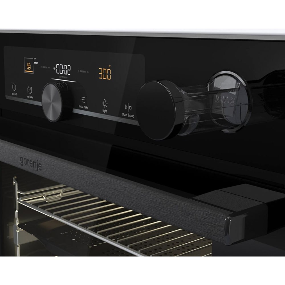 Cuptor incorporabil GORENJE BSA6747A04BGWI, Electric, Autocuratare Catalitica, 77 l, Clasa A+, negru