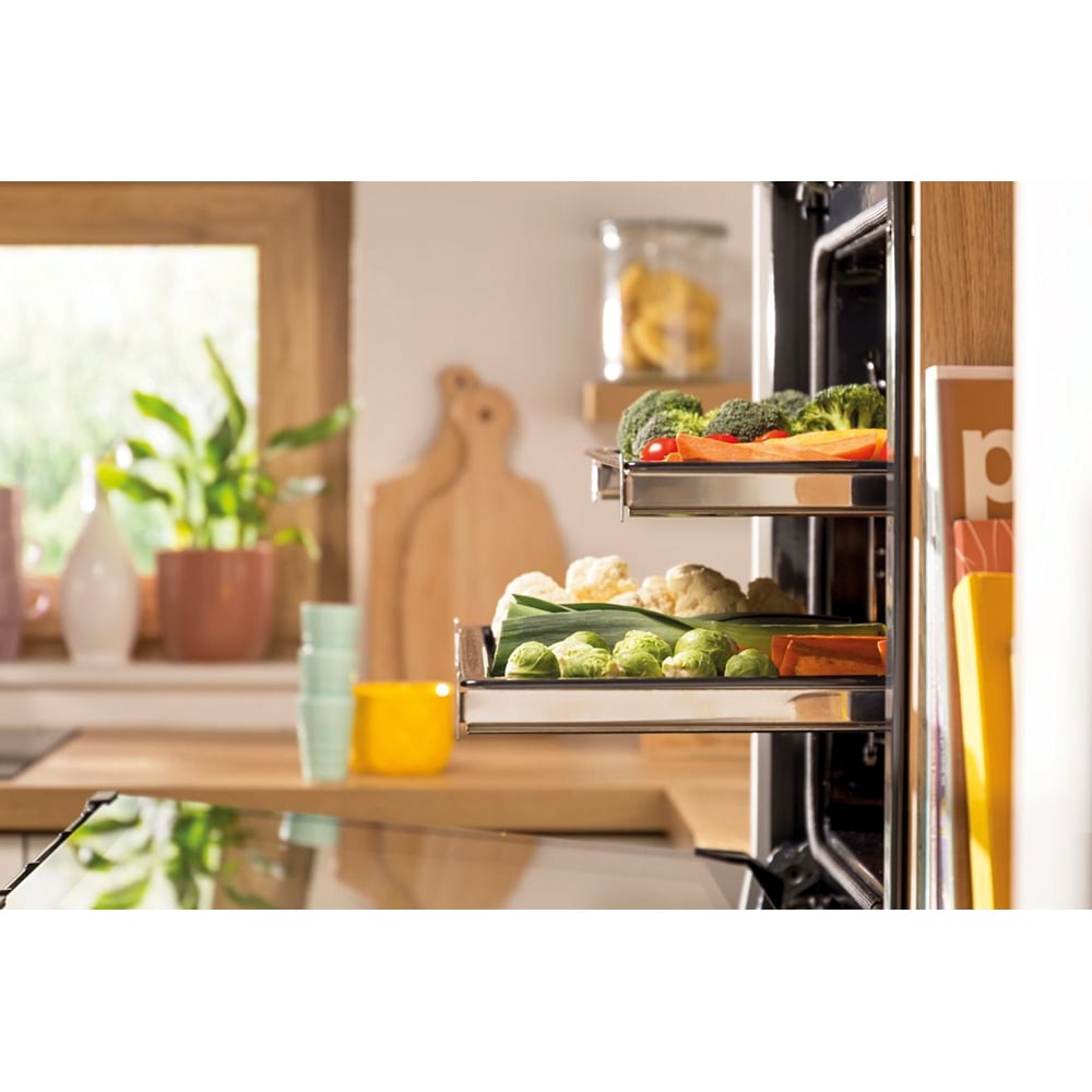 Cuptor incorporabil GORENJE BSA6747A04BGWI, Electric, Autocuratare Catalitica, 77 l, Clasa A+, negru
