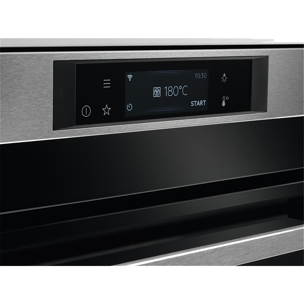 Cuptor incorporabil AEG SteamPro BSE798380M, Electric, Gatire cu abur, 70 l, Clasa A++, Wi-Fi, inox