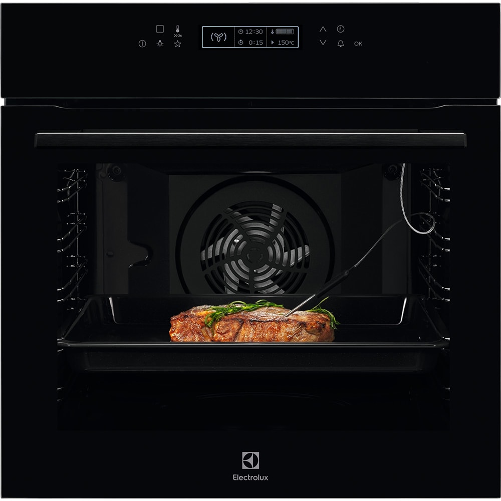 Cuptor incorporabil ELECTROLUX COE7P31B, Electric, Autocuratare Pirolitica, 72 l, Clasa A+, negru