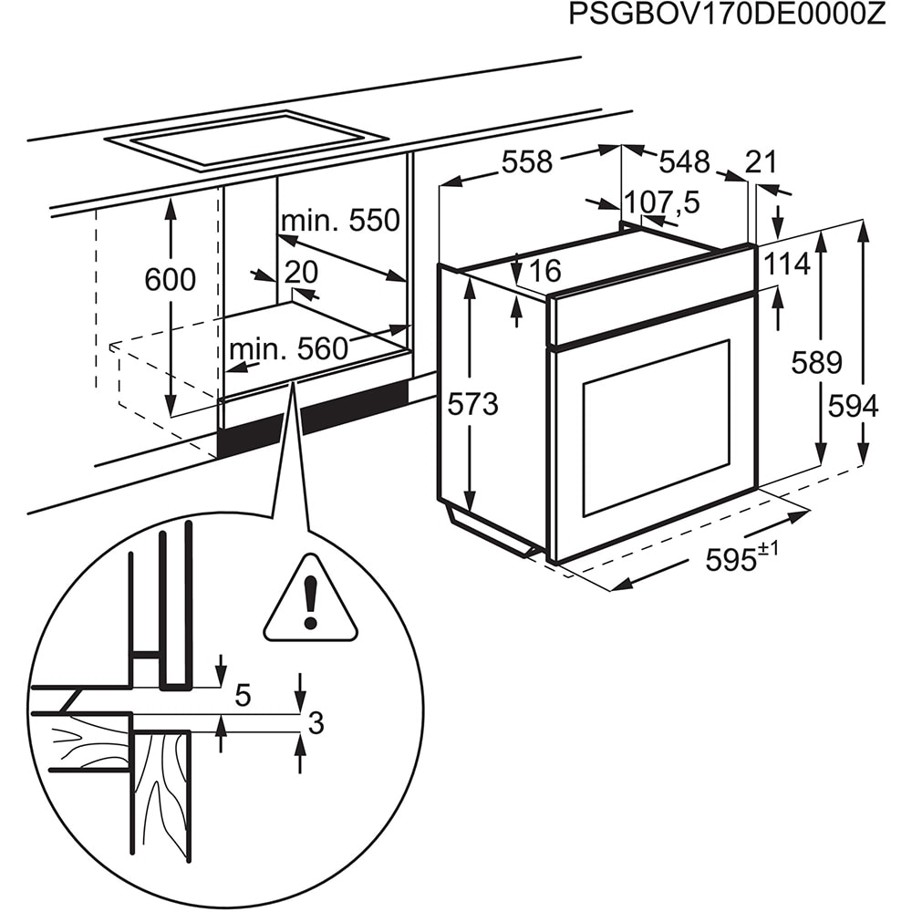 Cuptor incorporabil ELECTROLUX EOA5220AOR, Electric, Autocuratare catalitica, 72 l, Clasa A, negru