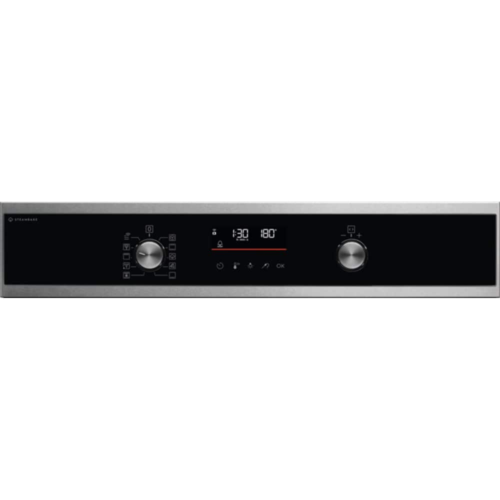 Cuptor incorporabil ELECTROLUX SteamBake EOD6F77WX, Electric, Gatire cu abur, Autocuratare catalitica, 72 l, Clasa A+, Wi-Fi, negru-inox