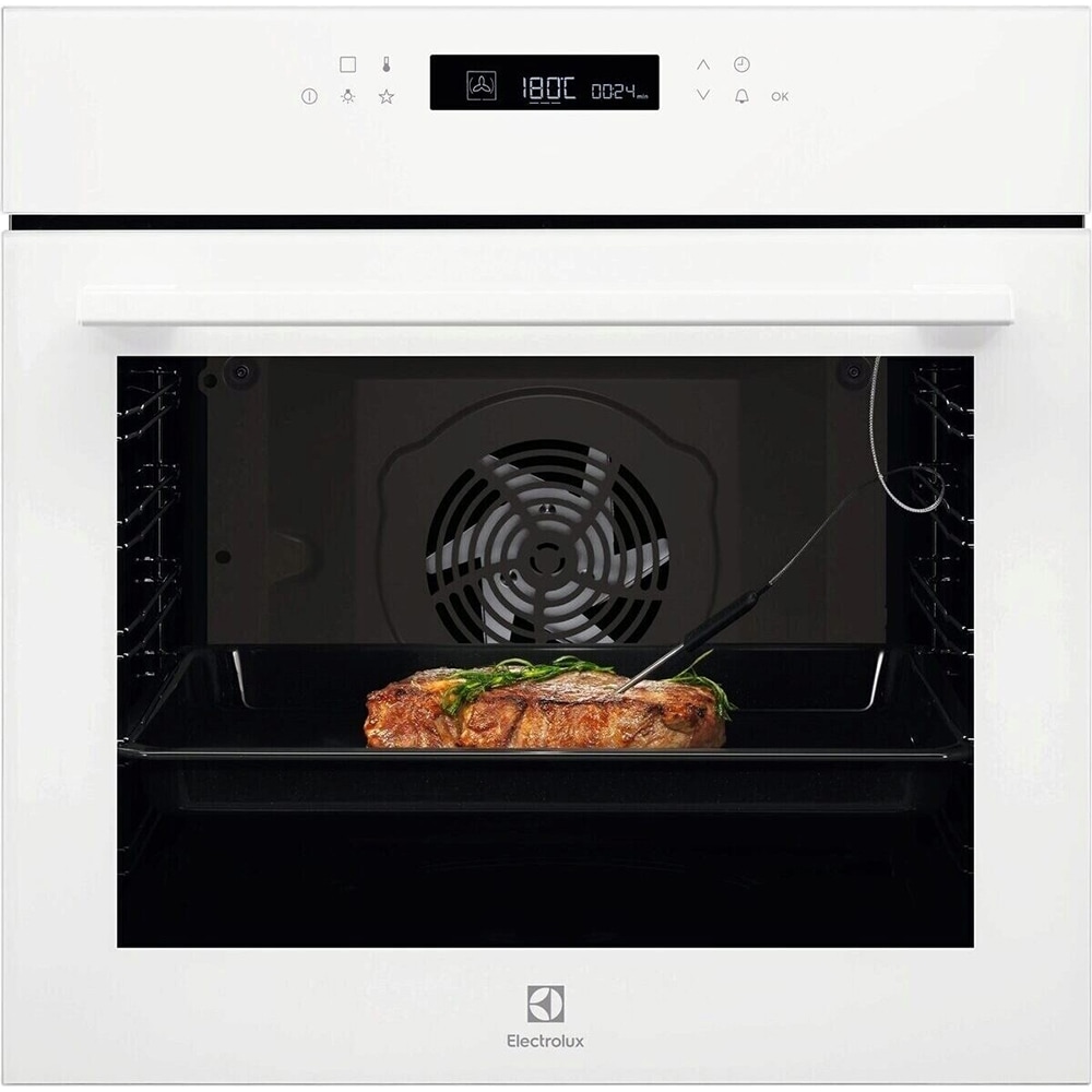 Cuptor incorporabil ELECTROLUX SenseCook EOE7F31V, Electric, Autocuratare catalitica, 72 l, Clasa A+, alb