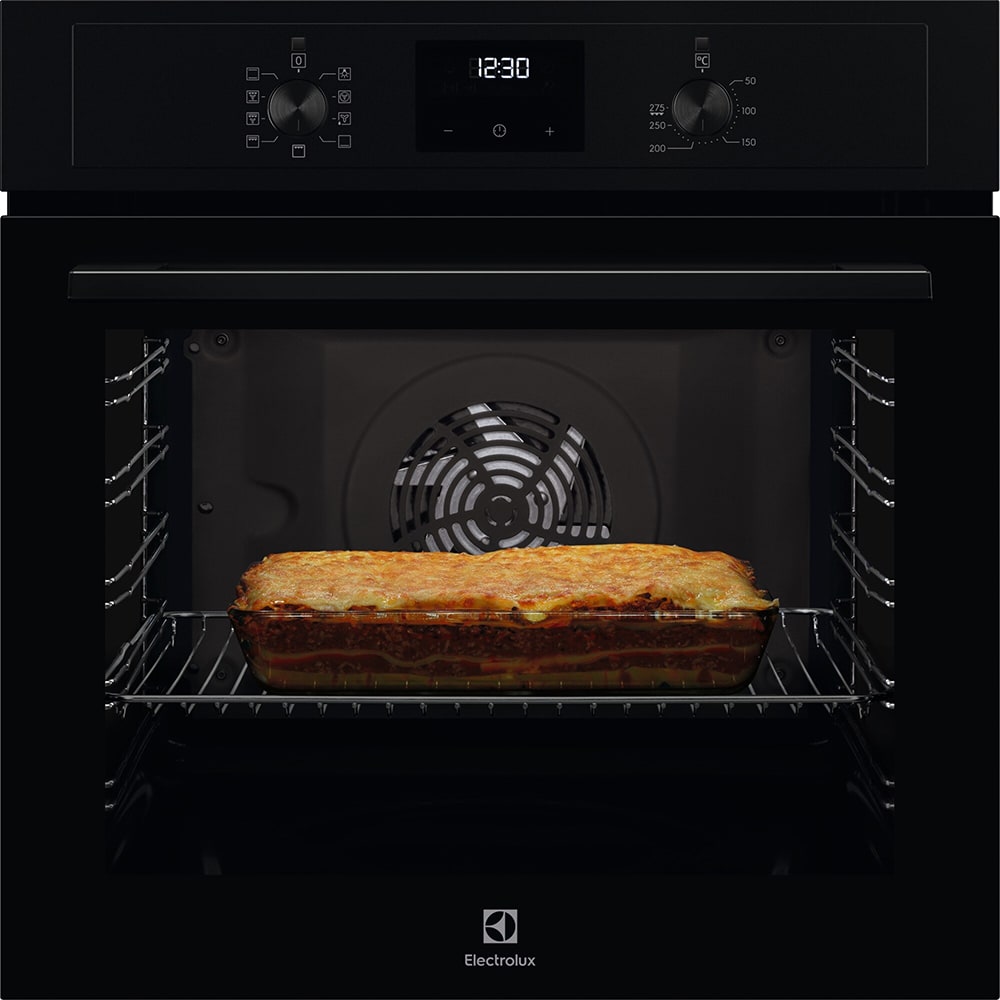 Cuptor incorporabil ELECTROLUX EOF3C50H, Electric, Autocuratare catalitica, 72 l, Clasa A, negru