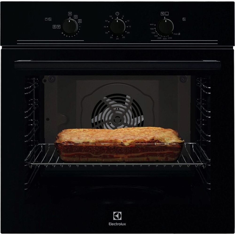 Cuptor incorporabil ELECTROLUX EOG2102FOK, Gaz, Autocuratare catalitica, 68 l, Clasa A+, negru