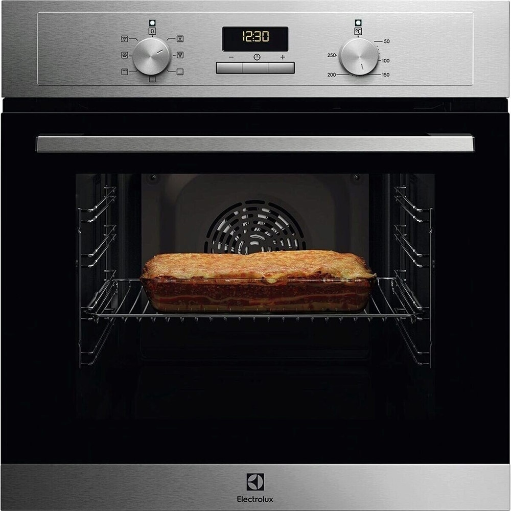 Cuptor incorporabil ELECTROLUX EOH3F00BX, Electric, Autocuratare catalitica, 65 l, Clasa A, inox