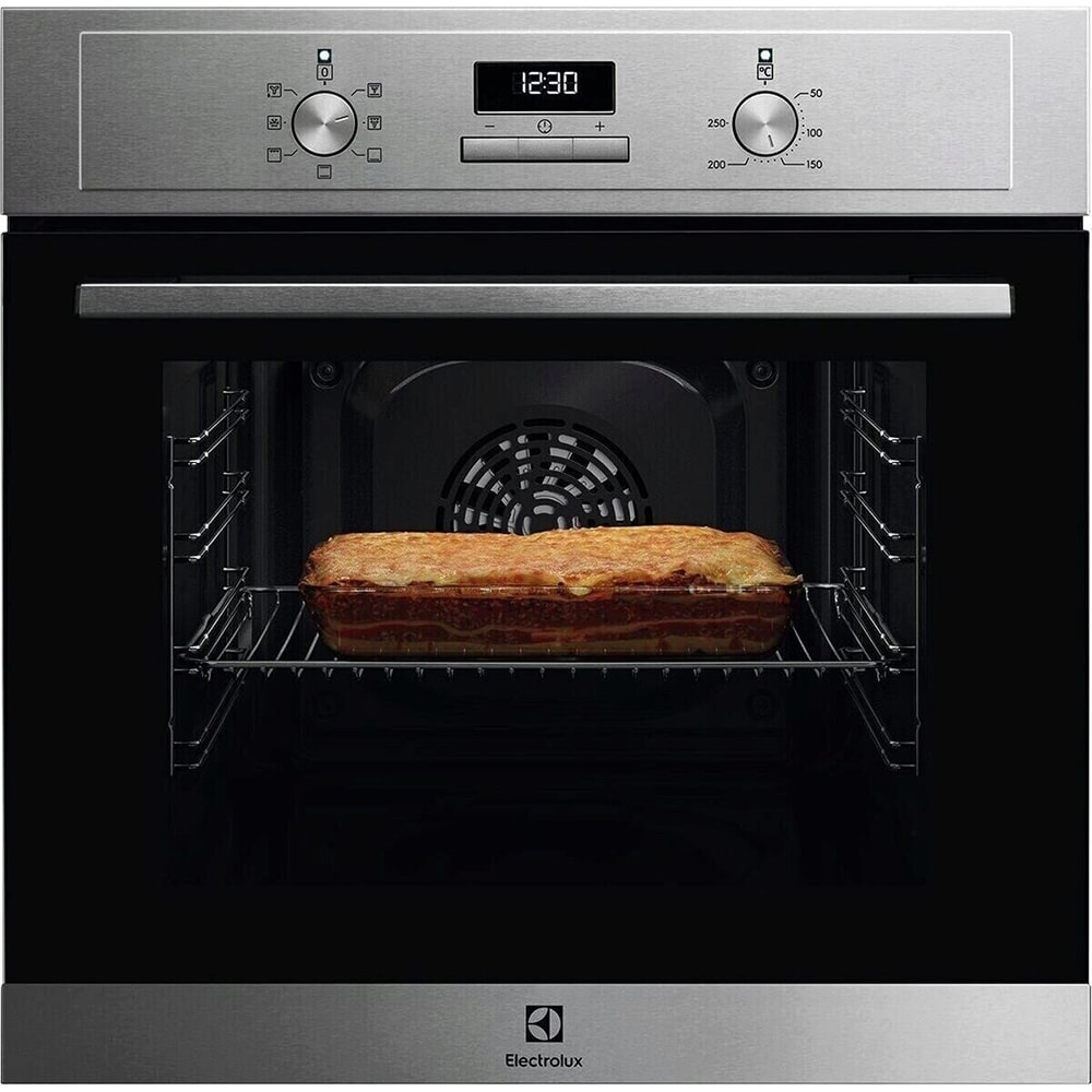 Cuptor incorporabil ELECTROLUX EOH3H40BX, Electric, Autocuratare AquaClean, 65 l, Clasa A, inox antiamprenta