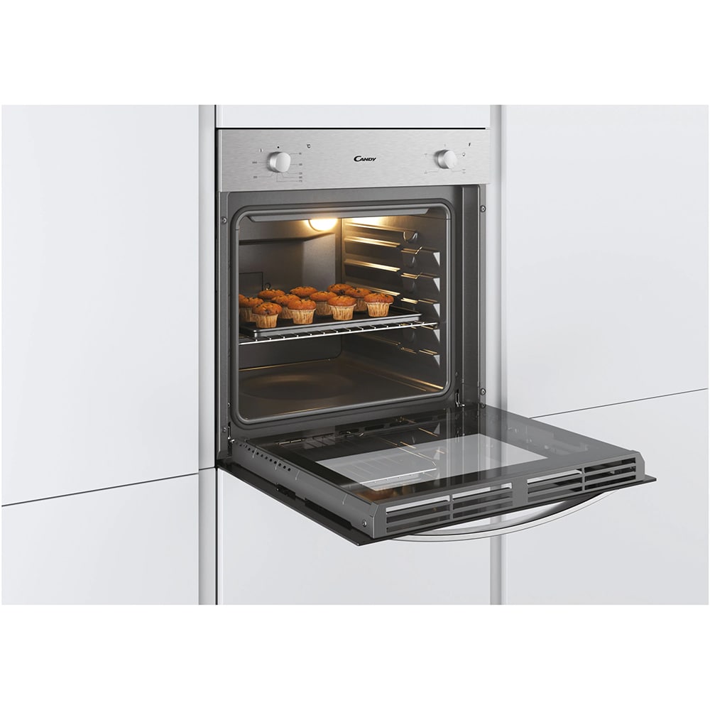 Cuptor incorporabil CANDY FCS100X, Electric, 70 l, Clasa A, inox